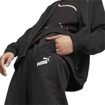 PUMA MĘSKI DRES KOMPLETNY DRES BASEBALL TRICOT SUIT CZARNY r.XXL