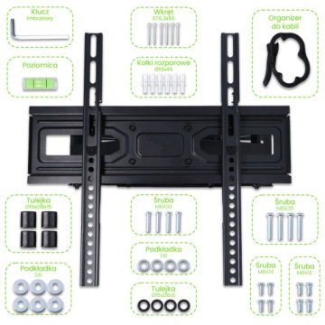 SONY 55'' НАСТЕННОЕ КРЕПЛЕНИЕ TV ВЕШАЛКА ПОВОРОТНАЯ RUCHO 0F