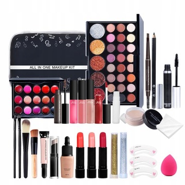 COSMETIC CASE SET MAKE-UP SHADOW PALETTE