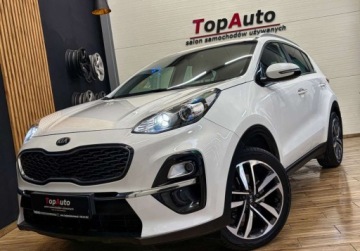 Kia Sportage IV SUV Facelifting 1.6 CRDI 136KM 2019 Kia Sportage 1.6 CRDI automat LED navi KAMERA bezwypadkowa 1.6