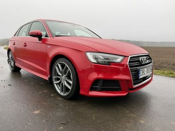 Audi A3 8V Sportback 5d Facelifting 1.5 35 TFSI 150KM 2019 Audi A3 Sportback 1.5TSI 150KM S-Line Kamera Navi, zdjęcie 34