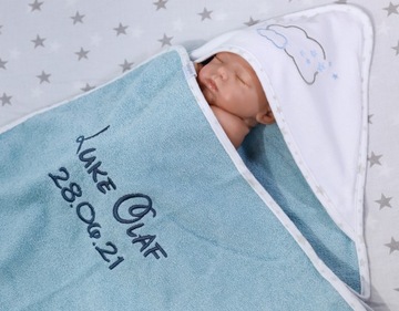 Cover Babyono 76x76 см хлопок + название вышивка