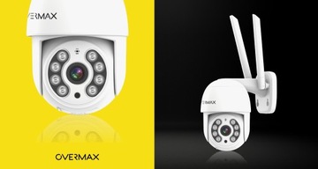 НАБОР из 2 наружных IP-камер WiFi FULLHD 2 МП БЕЛЫЙ Overmax