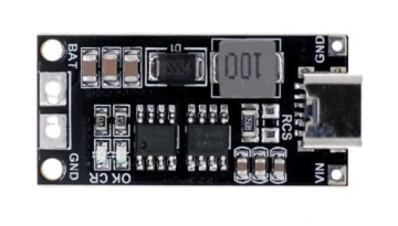 Литий-ионный аккумулятор Step-Up и зарядное устройство 3S 12,6 В 2 А USB-C / 0045