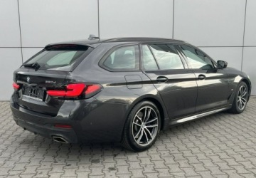 BMW Seria 5 G30-G31 Touring Facelifting 2.0 520d 190KM 2021 BMW Seria 5 M Pakiet Alcantara Navi Kamera Sport Led Virtual FV23, zdjęcie 7