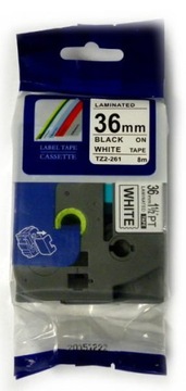 Taśma TZ2-261 zamiennik Brother TZ-261 TZe-261 36m