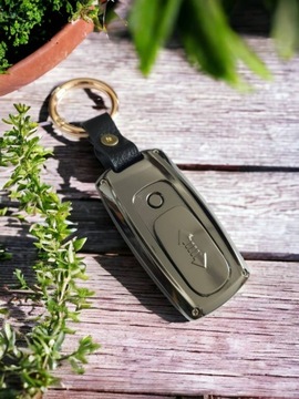 БРЕЛОК ДЛЯ БРЕЛКА FORD GLOW LIGHTER ELEGANT со светодиодной подсветкой, ЧЕХОЛ С ЛОГОТИПОМ, БАНТ