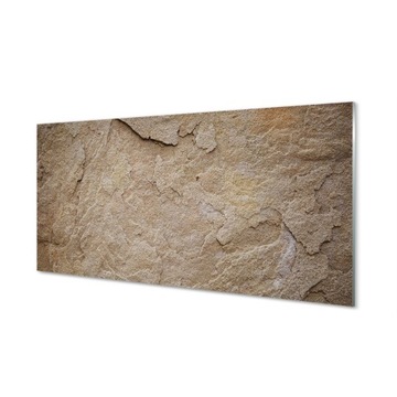 Kuchenny panel szklany Kamień struktura mur 100x50