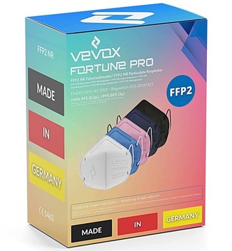 Maseczki Ochronne 10szt. Vevox Fortune Pro FFP2 EN