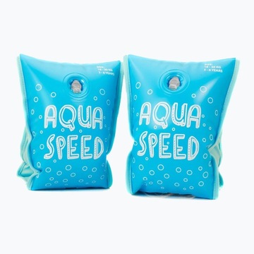Rękawki do pływania dziecięce AQUA-SPEED Premium niebieskie 764 3-6