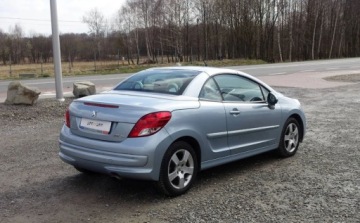 Peugeot 207 CC 1.6 VTi 120KM 2010 Peugeot 207 CC 1.6 120KM Kabriolet Zarejestrowany Klima Grzane fotele 1.6, zdjęcie 4