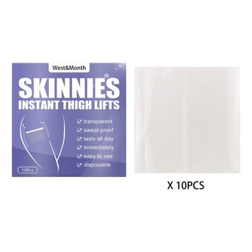 Лента для подтяжки бедра, клейкие ленты Прозрачные водонепроницаемые клейкие ленты