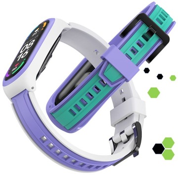 РЕМЕНЬ DUO BAND для XIAOMI MI BAND 3/4/5/6 ЦВЕТОВ