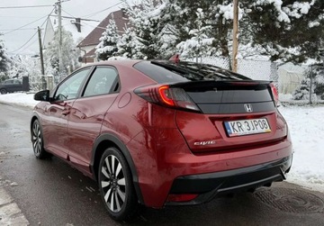 Honda Civic IX Hatchback 5d 1.8 i-VTEC 142KM 2015 Honda Civic Honda Civic 1.8 Elegance 1.8 Benzyna 142KM, zdjęcie 7