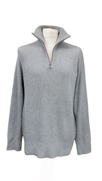 Sweter z rozpinanym golfem JACK&JONES XL