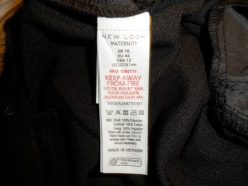 Брюки для беременных NEW ЧЕРНЫЕ элегантные, размер 44 на 175