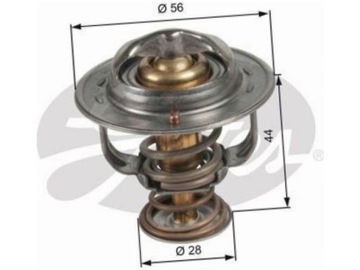 TERMOSTAT PEUGEOT 4008 1.8 CITROEN C4 AIRCROSS FIAT FULLBACK 2.4