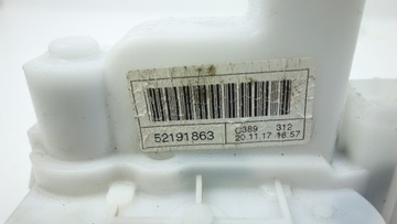 FIAT 500 2007- 5 PIN ZÁMEK DVEŘE LEVÝ PŘEDNÍ 52191863