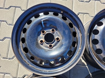4× DISK OCELOVÝ FORD OE KT1C-1015-BA 6.5" X 16" 5X108 ET 50