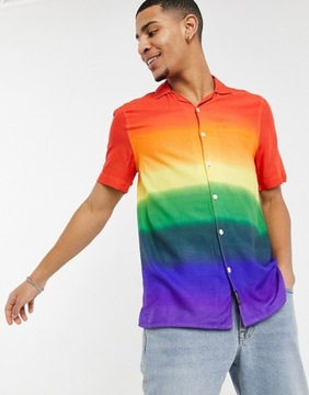 Hollister Pride koszula z efektem ombre S