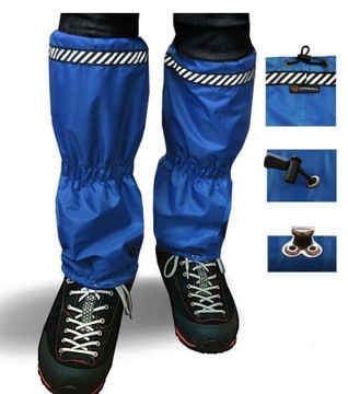 LEKKIE STUPTUTY gaiters ochraniacze ODBLASK r.S.4