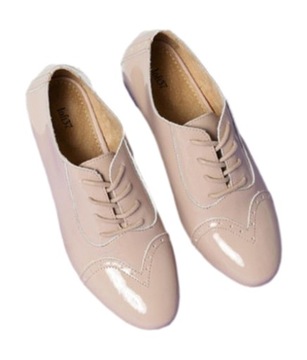 BUTY MOKASYNY LOFT37 lakierki skóra róż *39