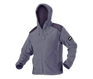 Polar militarny Husky Texar grey bluza szara L