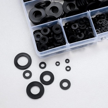 700x НЕЙЛОНОВЫЕ ПРОСТАВКИ ПЛОСКИЕ ВТУЛКИ ДЛЯ МЕБЕЛЬНЫХ ВИНТОВ