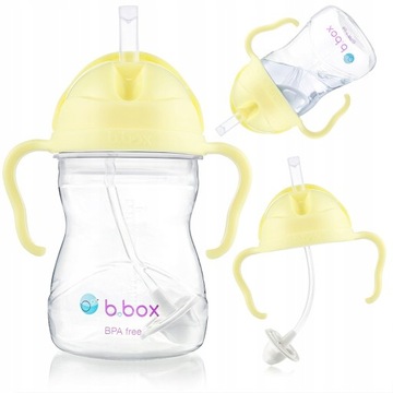 Бутылка B.Box с трубочкой 240мл Banana Split