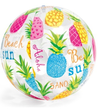 Dmuchana piłka plażowa ananasy 51cm 59040 INTEX