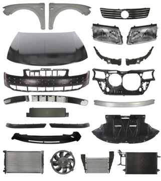Volkswagen Passat B5 96-00 Бампер Капот Крыло