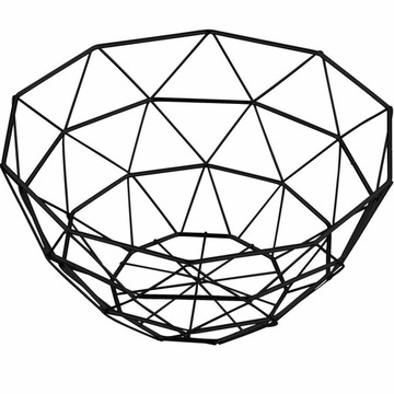 Корзина с фруктами, миска для овощей, большая металлическая миска.