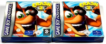 Crash Bandicoot 2 N-Tranced Game Boy Advance