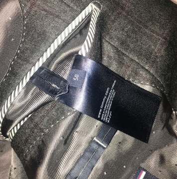 TOMMY HILFIGER marynarka męska r. 50 wełna 100%