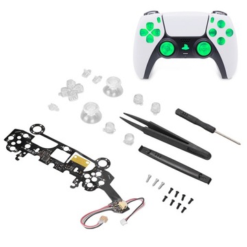 Лицевые кнопки с подсветкой, тип d-pad, 8 цветов, 19 режимов, классика DIY