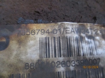 BMW E87 2,0D ZADNÍ NÁPRAVA 7556794 2,47