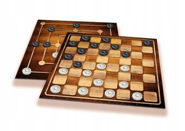 Настольные игры Шашки и Мельница TREFL для всей семьи