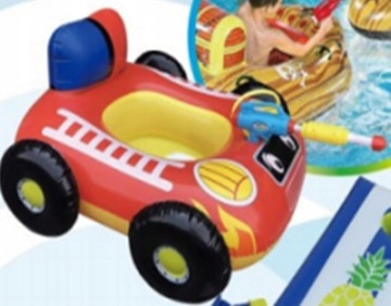 Koło do pływania dmuchane do basenu nad morze pontonik broń wodna 3lata