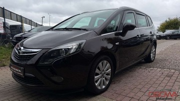 Opel Zafira C Tourer 1.4 Turbo ECOTEC 140KM 2012 Opel Zafira 1.4turbo Gaz Cosmo 7 os. Xenon ledy pol skora 1.r.gwarancji, zdjęcie 6