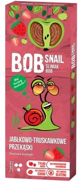Przekąska Owocowa BEZ CUKRU Jabłko Bob Snail żelki