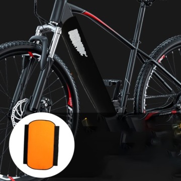 НЕОПРЕНОВАЯ КРЫШКА АККУМУЛЯТОРНОГО АККУМУЛЯТОРА ДЛЯ ЭЛЕКТРОВЕЛОСИПЕДА 30-41см ПЫЛЕЗАЩИТАЮЩАЯ ВОДОНЕПРОНИЦАЕМАЯ