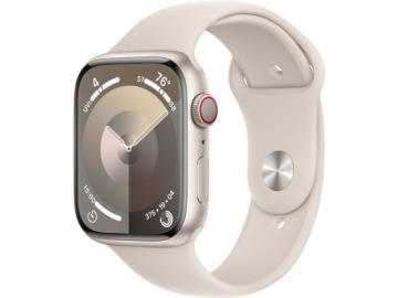 Часы Series 9 с GPS + сотовой связью, корпус 45 мм, с -