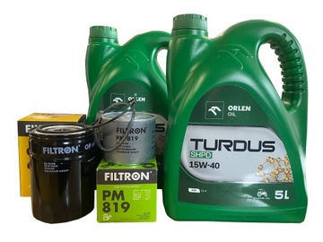 OLEJ TURDUS 10L FILTRY do URSUS C-360 3P PERKINS