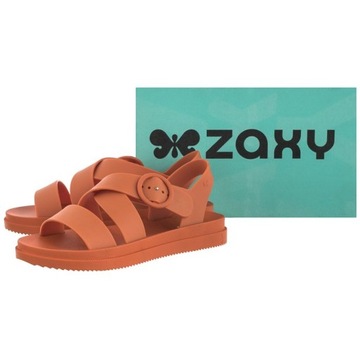 Buty Sandały Zaxy Street Sand Plat Pomarańczowe