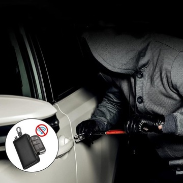 ETUI NA KLUCZYKI SAMOCHODOWE, ETUI NA KLUCZE RFID SKRZYNKA BLOKUJĄCA SYGNAŁ