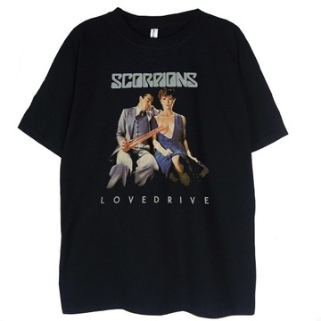 T-shirt Scorpions koncert rock koszulka XL Lovedrive