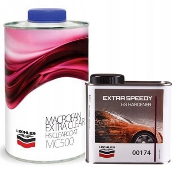 LECHLER MC500 HS Lakier bezbarwny + utwardzacz EXTRA SPEEDY 00174 - 1,5L