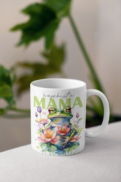 КРУЖКА-ПОДУШКА НА ДЕНЬ МАТЕРИ - ПРЕМИУМ - ПОДАРОК ​​FROGY FROG MOTHER