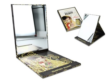 Зеркало в футляре - Г. Климт, Поцелуй и Древо жизни (КАРМАНИ)