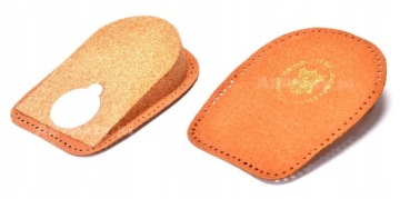 G10-64 BRĄZOWE TWARDE PODPIĘTKI 0,5 cm KLINY WKŁADKI POD PIĘTY 5 mm R 36-41